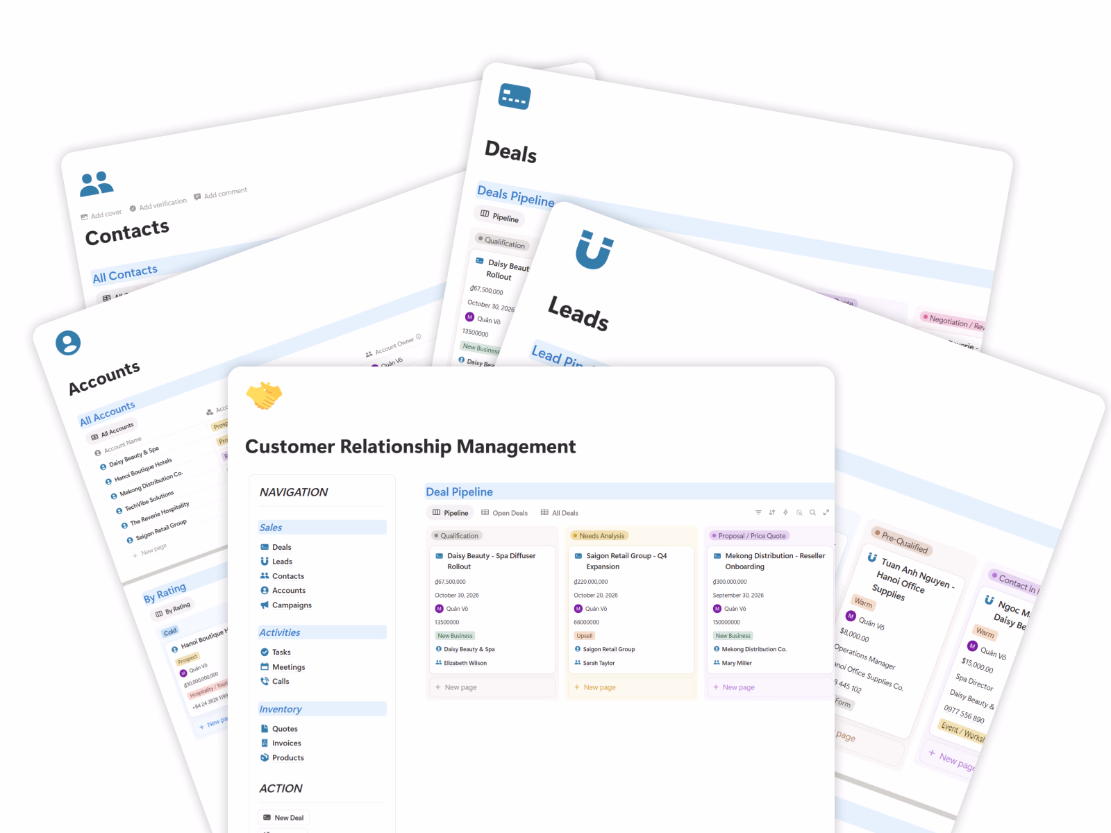 TailorFlow CRM Pipeline Dashboard