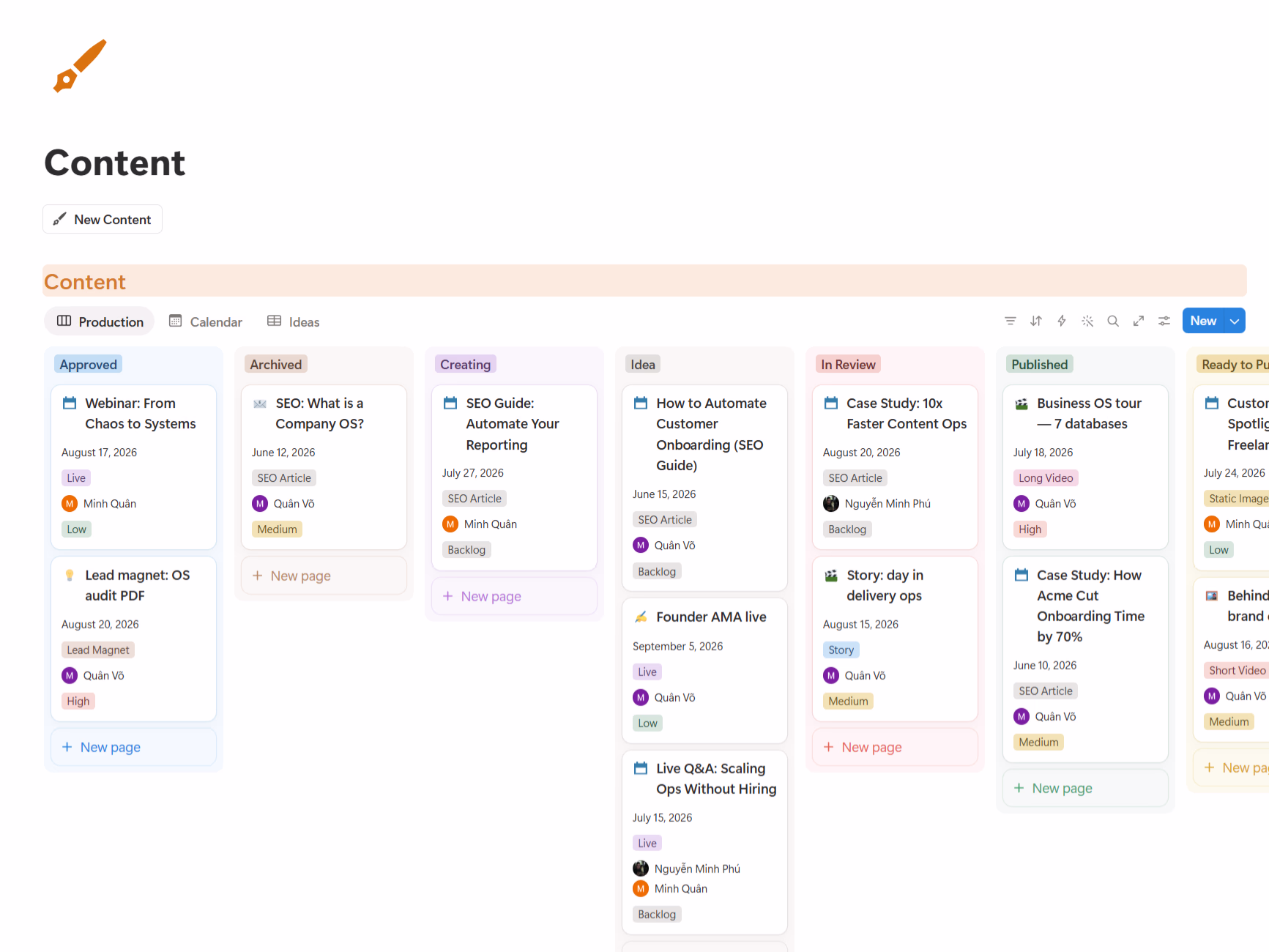 Content - Business OS